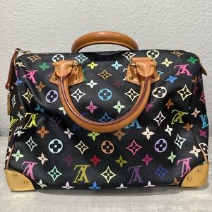 Louis Vuitton Multicolor Monogram 30 Speedy Handbag